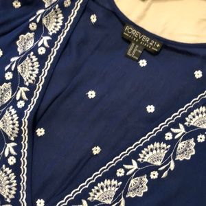 Forever 21 3x boho maxi dress